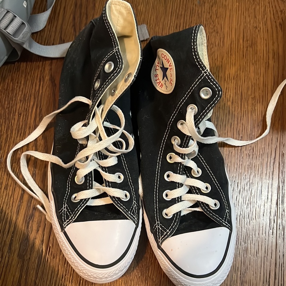 COPY - black converse size 10